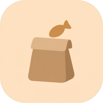 Treat cat sound: crinkle bag